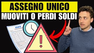 ASSEGNO UNICO MINIMO senza ISEE RINNOVATO entro OGGI [upl. by Lupita]