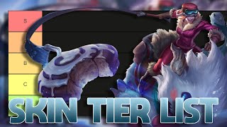 TIER LIST DAS SKINS DA SEJUANI MUITO PORCO [upl. by Jerroll]