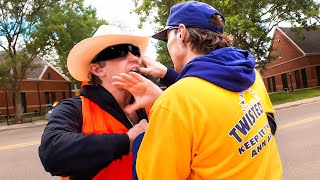 Texas Fan Trolls Michigan [upl. by Salter848]