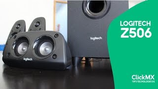 Bocinas sorround logitech Z506  Review [upl. by Theadora972]