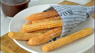 Cómo hacer churros caseros ¡La receta más fácil del mundo [upl. by Marden]