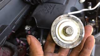 how to change the alternator on a 2010 buick enclave [upl. by Yllek199]