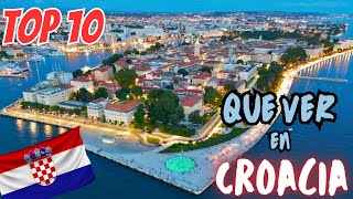 ✈ Que Ver y Hacer En Croacia En 7 Días  Top 10 Lugares Para Visitar  Guía de Viaje Croacia✅ [upl. by Ymrots]