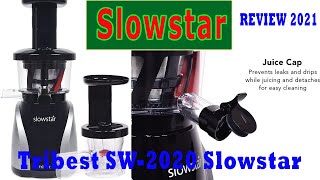 REVIEW 2021Tribest SW 2020 Slowstar Vertical Slow Juicer and Mincer [upl. by Han]