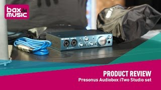 Presonus Audiobox iTwo Studio Studio Produceer Set Review  Bax Music [upl. by Ribal992]