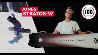 Jones Stratos 2022 Womens Snowboard Review [upl. by Poul]