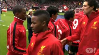 Suarez and Evra shake hands [upl. by Kristi767]