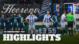 Eentje om heel snel te vergeten  Highlights sc Heerenveen  PSV [upl. by Lougheed]