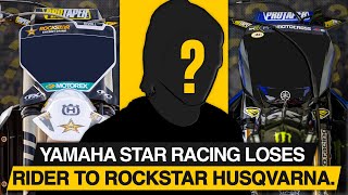 Yamaha Star Racing Loses a Rider to Rockstar Energy Husqvarna [upl. by Leavelle309]