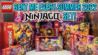 I got the Ninjago Summer 2022 sets EARLY from Lego [upl. by Judas]