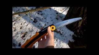 Recenze pilka Fiskars SW73Review saw Fiskars SW73 [upl. by Venola910]