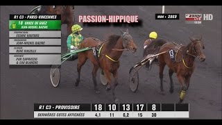 VINCENNES  PRIX DE POITIERS 2016 [upl. by Annoved883]