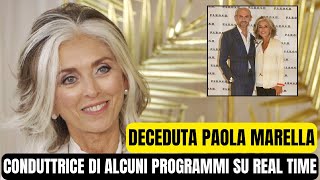 ADDIO A PAOLA MARELLA IL COMMOVENTE RICORDO DELLA CELEBRE ARCHITETTO E CONDUTTRICE [upl. by Arenat]