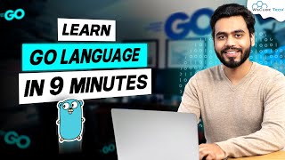 Learn GO LANGUAGE in Just 9 Minutes Hindi  What is Golang  Golang Tutorial for Beginners [upl. by Hindu]