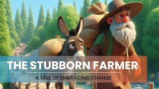 THE STUBBORN FARMER AND HIS DONKEY I A TALE OF EMBRACING CHANGEI [upl. by Shuma]