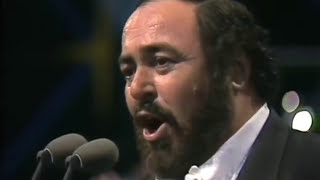 Luciano Pavarotti  Puccini Donna Non Vidi Mai live from Hyde Park in London 1991 [upl. by Amandy565]