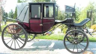 Traditional reproduction horse carriages [upl. by Yanaj]