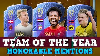 TOTY HONORABLE MENTIONS 🔵 FIFA 22 PREDICTIONS 🔵 Salah Haaland Kjaer [upl. by Lionel]