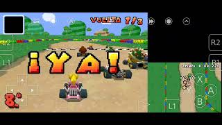 Mario Kart DS  EmulationStation Android  Retroarch [upl. by Anirtap]