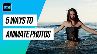 5 Ways to Animate a Still Photo using Photo Animation Tools  PowerDirector Tutorial [upl. by Woodcock282]