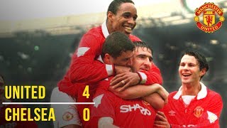 Manchester United 40 Chelsea  United Win the Double  FA Cup Final 1994 EmiratesFACup  Classics [upl. by Zetes]