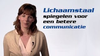 Lichaamstaal spiegelen [upl. by Hynes989]