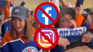 Oilers Flasher Deletes Social Media Accounts After Viral Video [upl. by Nadirehs737]