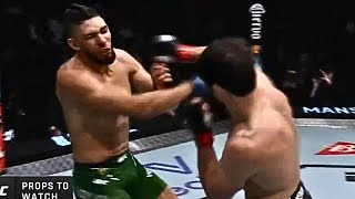 Magomed Ankalaev KO Johnny Walker HIGHLIGHTS [upl. by Lonnard]