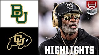 Baylor Bears vs Colorado Buffaloes  Full Game Highlights  ESPN College Football [upl. by Seiuqram]