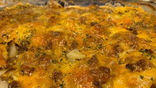 The Best Hamburger And Potato Cheesy Casserole Recipe  Mama Ray Ray In The Kitchen [upl. by Lebbie270]