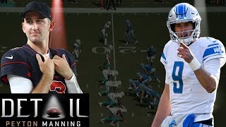 Peyton Manning Analyzes Josh Rosens amp Matt Staffords Presnap Reads [upl. by Asiar]