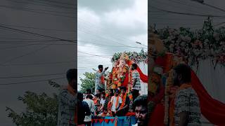 Ganpati visarjan Bhashan Ridewithdebasish93 trending ganpati ganesh shorts [upl. by Gershom]