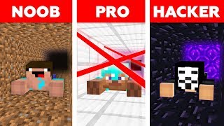 Minecraft PRISON ESCAPE CHALLENGE 🏃‍♂️  Noob vs Pro vs Hacker in Minecraft [upl. by Debbra]