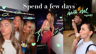 SPEND A FEW DAYS WITH ME  Concerts Mukbangs and workout classes [upl. by Anrahs]