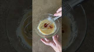 Recette  Vinaigrette crémeuse moutarde et miel shorts food recette [upl. by Hyacinthe255]