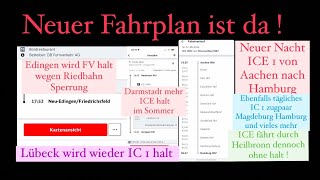 Der neue Fahrplan ist da  Krasse Änderungen Teil 1 [upl. by Chelsae]