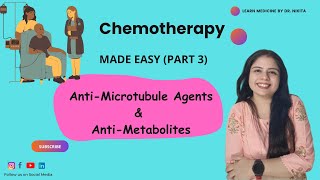 Chemotherapy Drugs Pharmacology of AntiMicrotubule amp AntiMetabolites  Part 3 Chemotherapy Drugs [upl. by Rebecka]