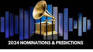 2024 GRAMMY NOMINEES AND PREDICTIONS [upl. by Eniowtna184]