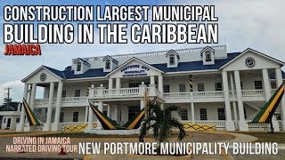 Construction Largest Municipal Building Portmore Jamaica [upl. by Matuag]