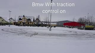 BMW DTC button traction control on and off [upl. by Anelis969]