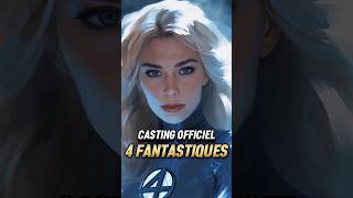 Casting officiel des 4 FANTASTIQUES [upl. by Destinee]