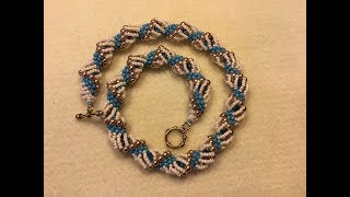 Dutch Spiral Necklace Tutorial [upl. by Meensat]