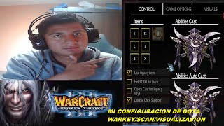 MI CONFIGURACION DE DOTA WARKEYSCANVISUALIZACIONCOURRIERAUTOATACK [upl. by Oneil]