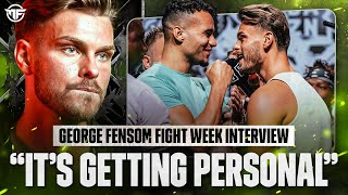 WHY I BEAT HS TIKKYTOKKY  George Fensom Interview  Misfits Boxing [upl. by Hyacinthia]