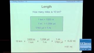 Preparation for General Chemistry 1P Lecture 04 Accuracy amp Dimensional Analysis [upl. by Ennelram]