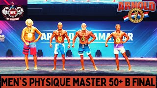 Arnold Sports Festival Amateur 2024  Mens Physique Master 50 B Final e Premiação [upl. by Eiser668]