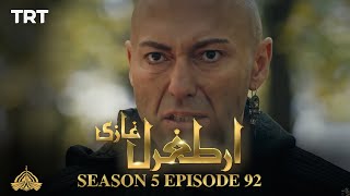 Ertugrul Ghazi Urdu  Episode 92  Season 5 [upl. by Ahsinaw210]