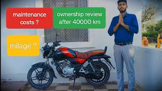 Bajaj v15  Bajaj v15 ownership review after 40000 Km  bajaj 150 cc bikes  INS vikrant v15 [upl. by Alvera833]