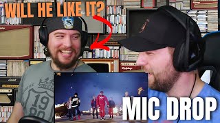 My Metalhead Friend Seeing BTS for the First Time  MIC DROP REACTION [upl. by Alatea]