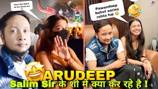 Are Wah 🤩 Pawandeep और Arunita साथ में शी देख रहे है  Pawandeep and Arunita kanjilal Letest Update [upl. by Assener]